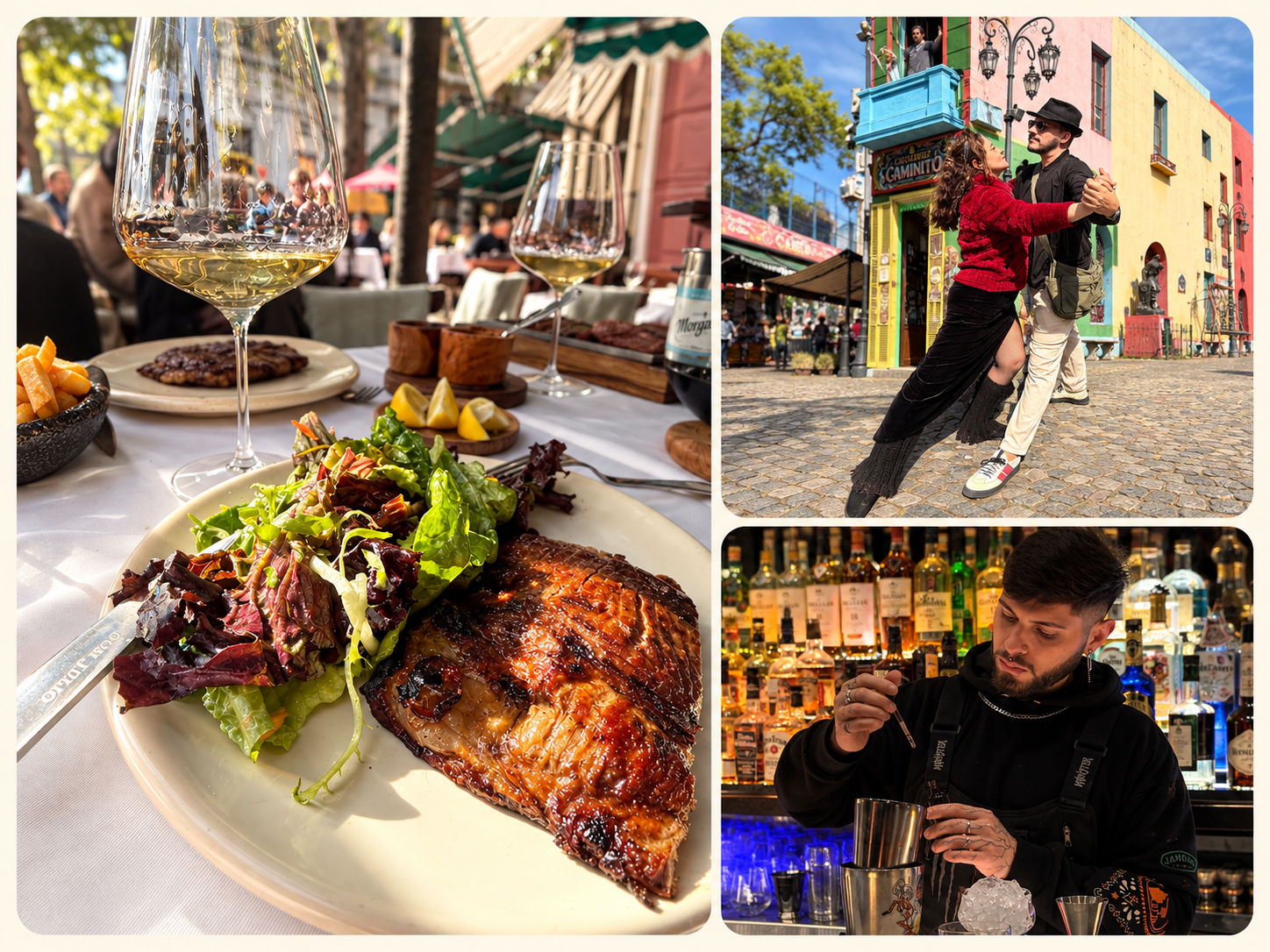 Gastronomia, tango e coquetelaria em Buenos Aires
